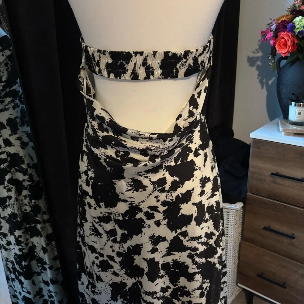Sincerely Jules Black and White Dress - Picture 3 of 4